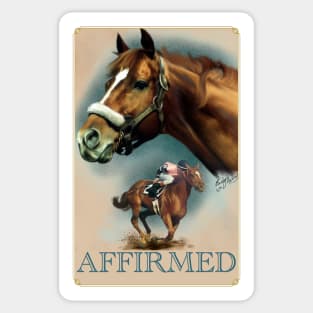 Affirmed with Name plate Sticker